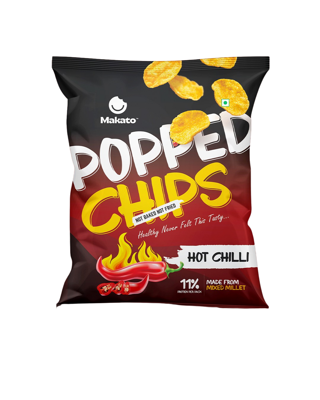 Hot Chilli Popped Chips