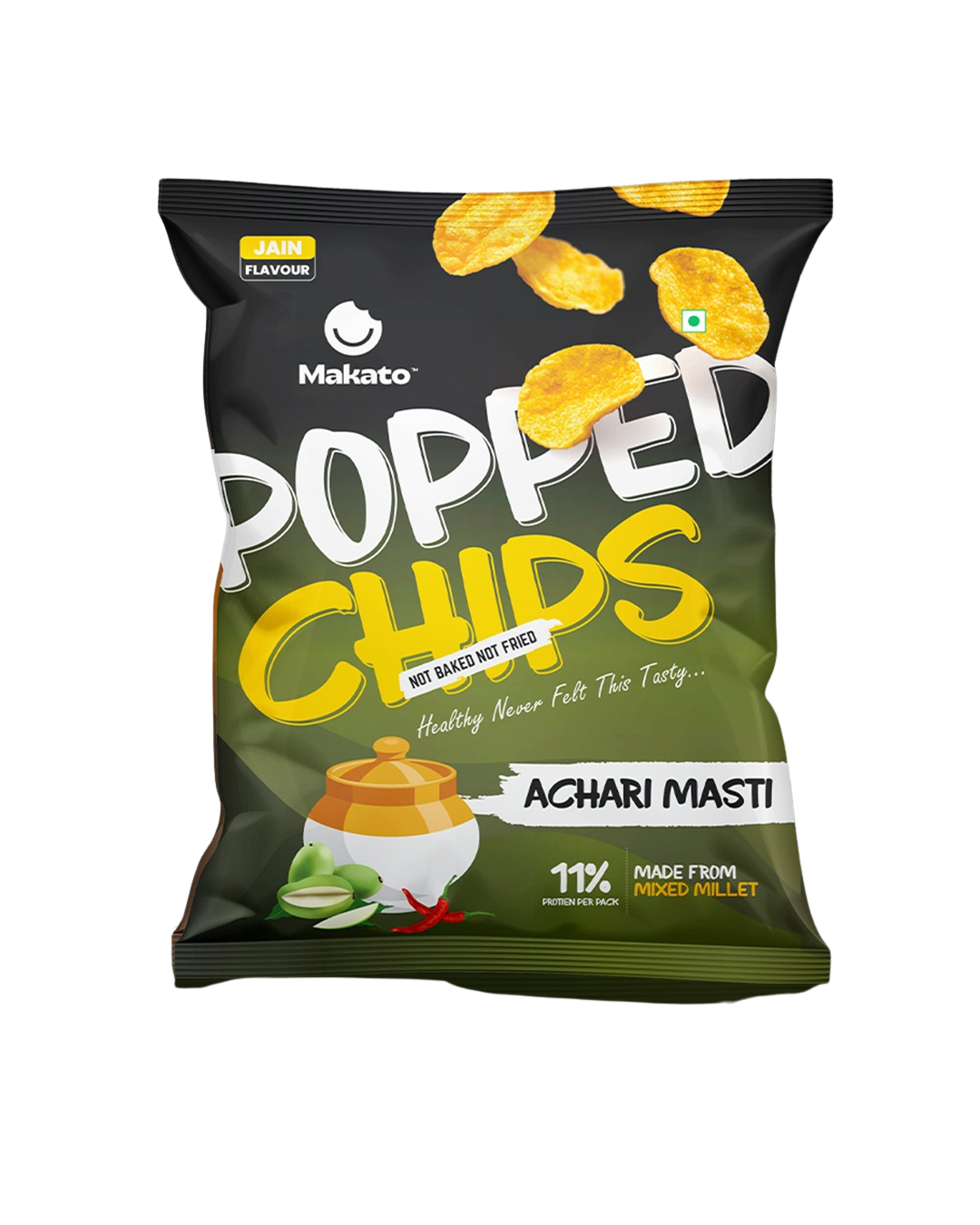 Achari Masti Popped Chips