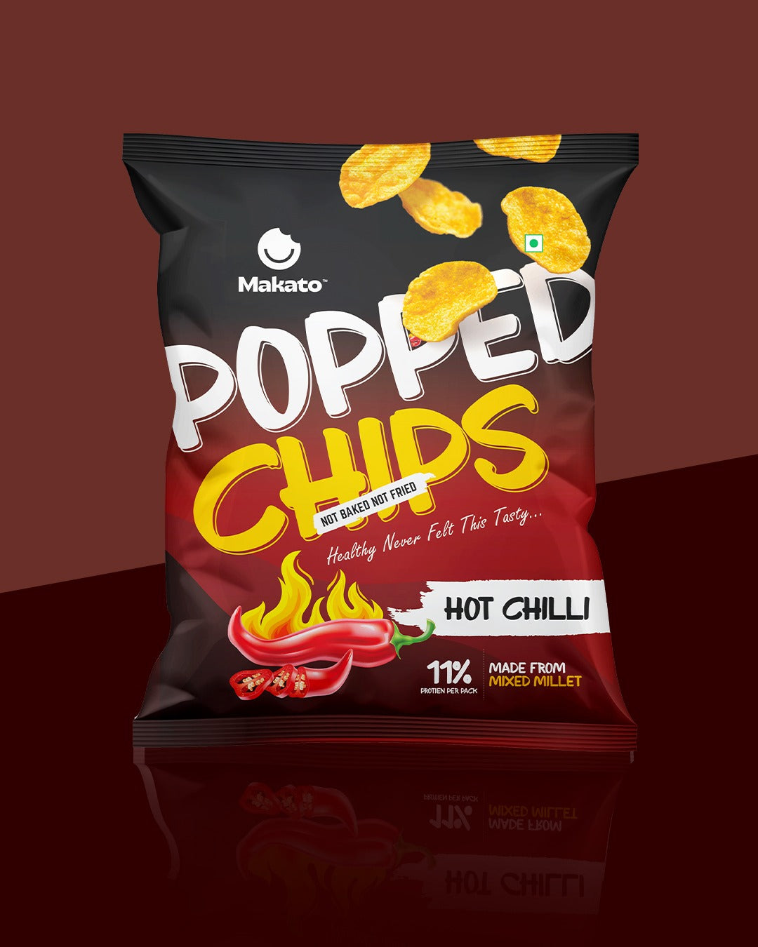 Hot Chilli Popped Chips